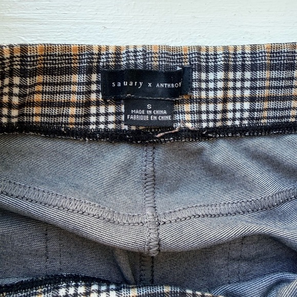 Sanctuary x Anthropologie Women’s Plaid Pants Jeggings Size Small - Picture 2 of 8